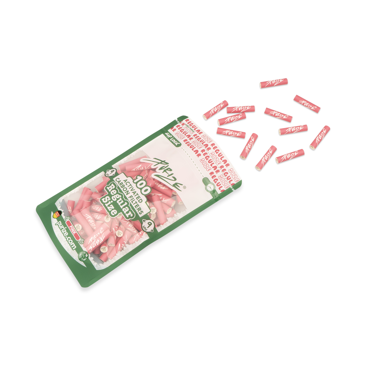 100 PURIZE® Regular Size | Pink