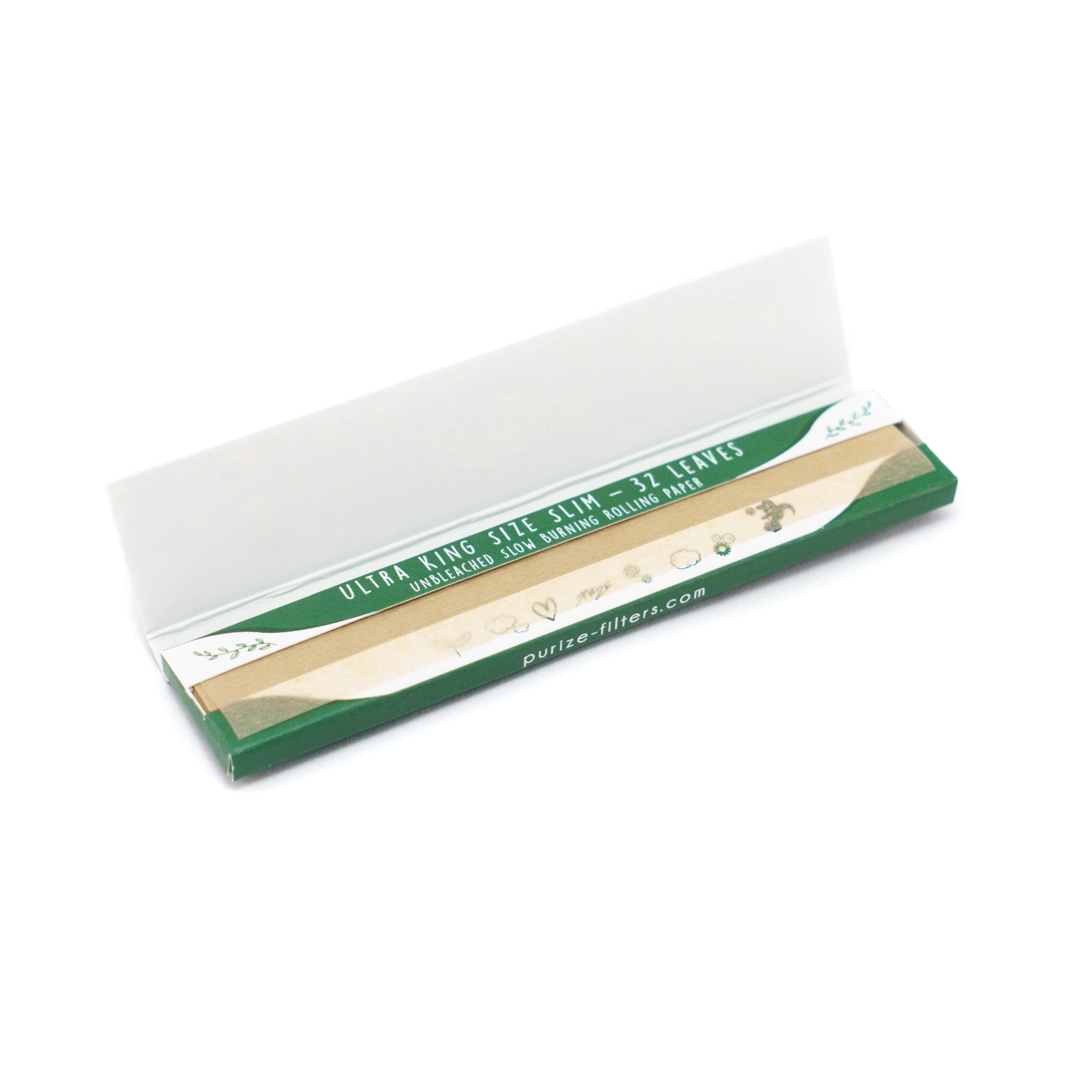 PURIZE® Papers I King Size Ultra Slim I 40er PURIZE® Papers I King Size Ultra Slim I 40er
