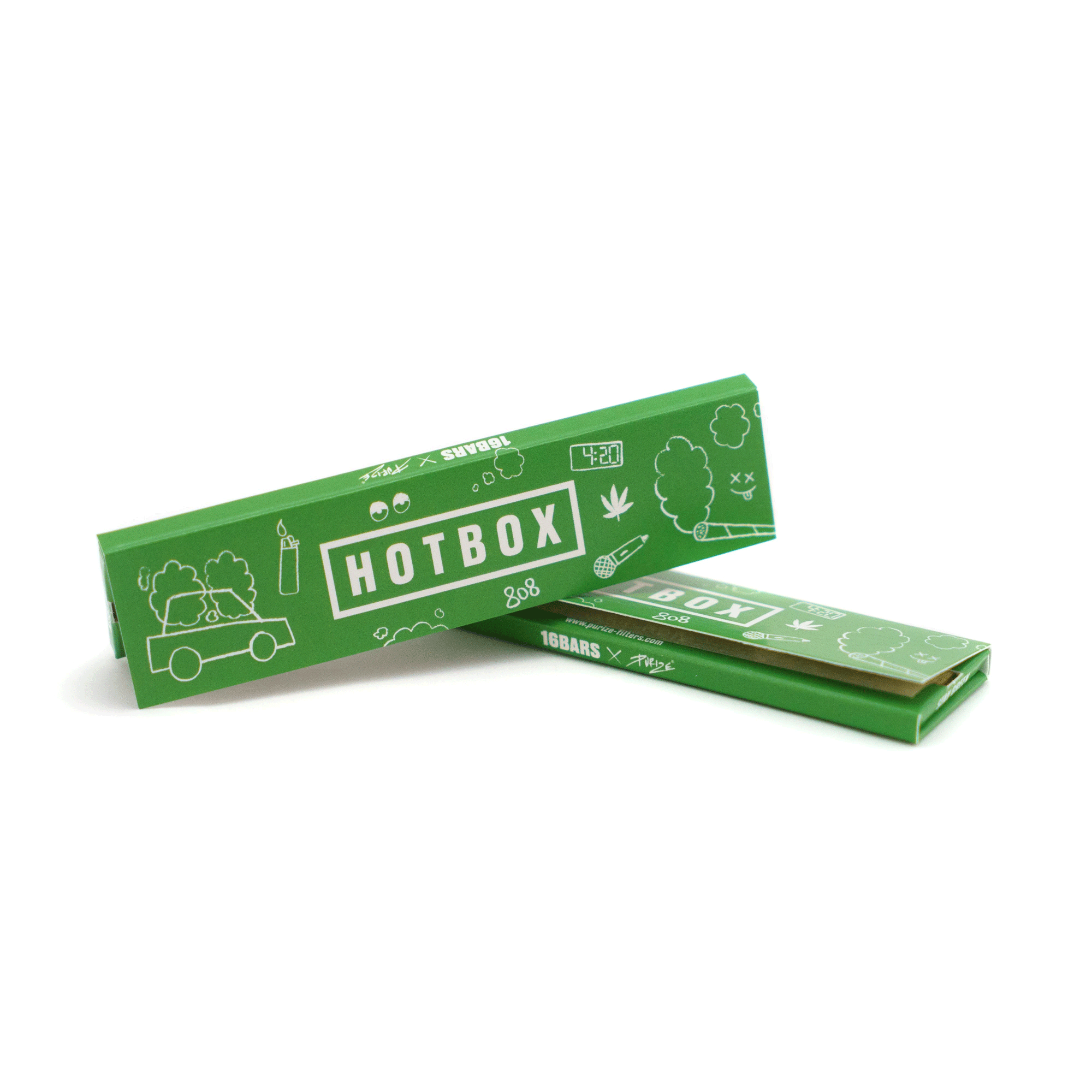 PURIZE® x HOTBOX King Size Slim Papers