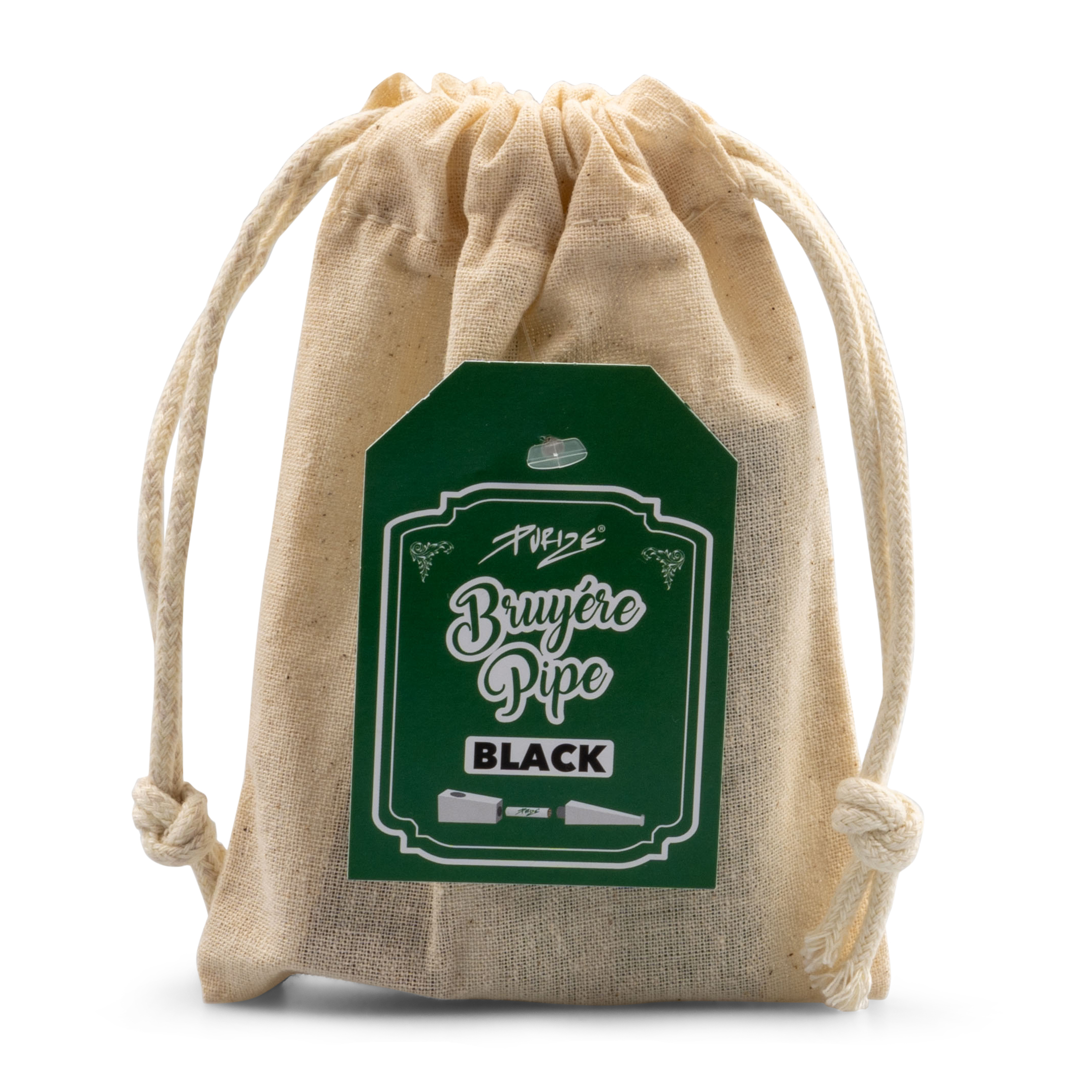 PURIZE® Bruyère Pipe (Black Edition) Tasche, Zubehör, Handtasche