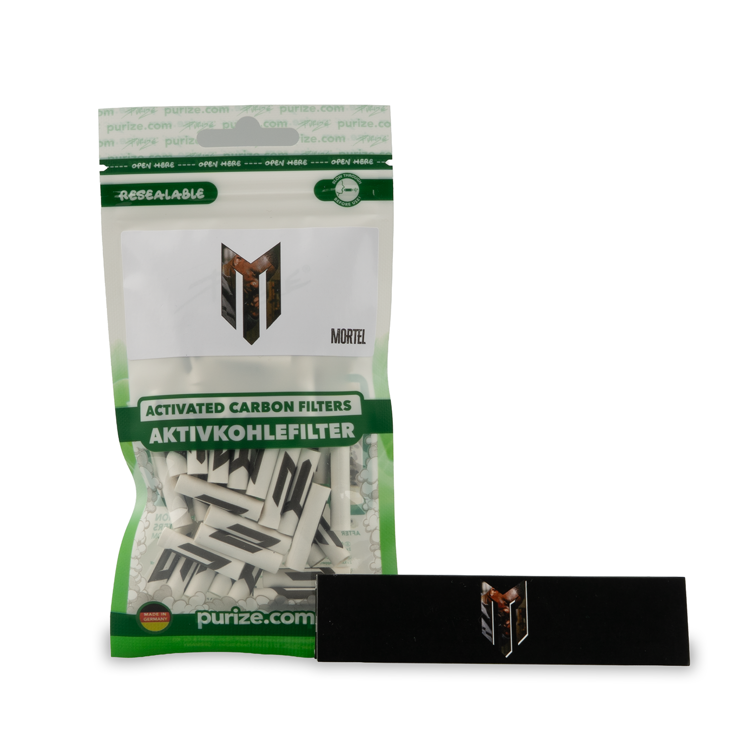 50 PURIZE® XTRA Slim Size | Mortel | Pack 