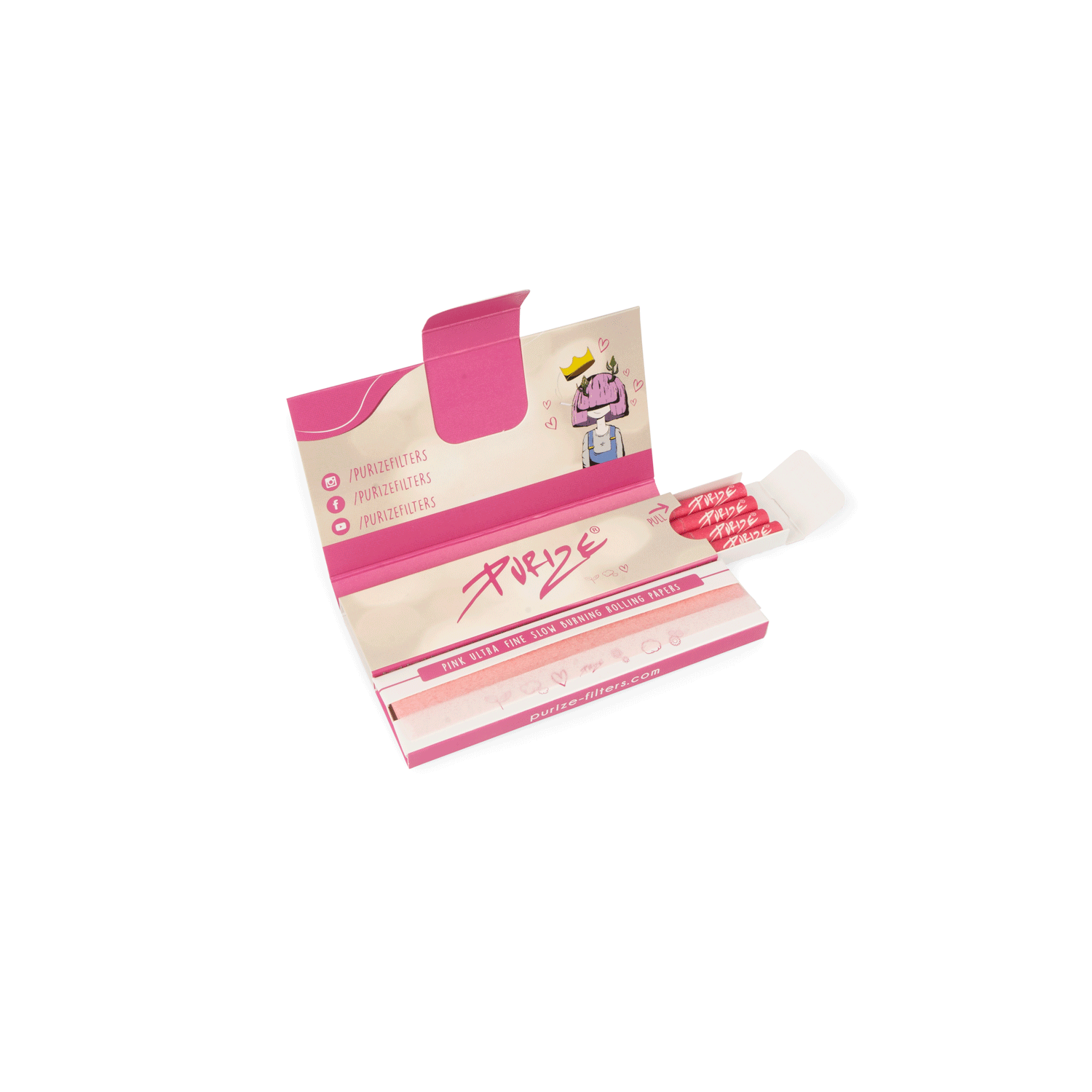 PURIZE® Pink Papes’n’Tips