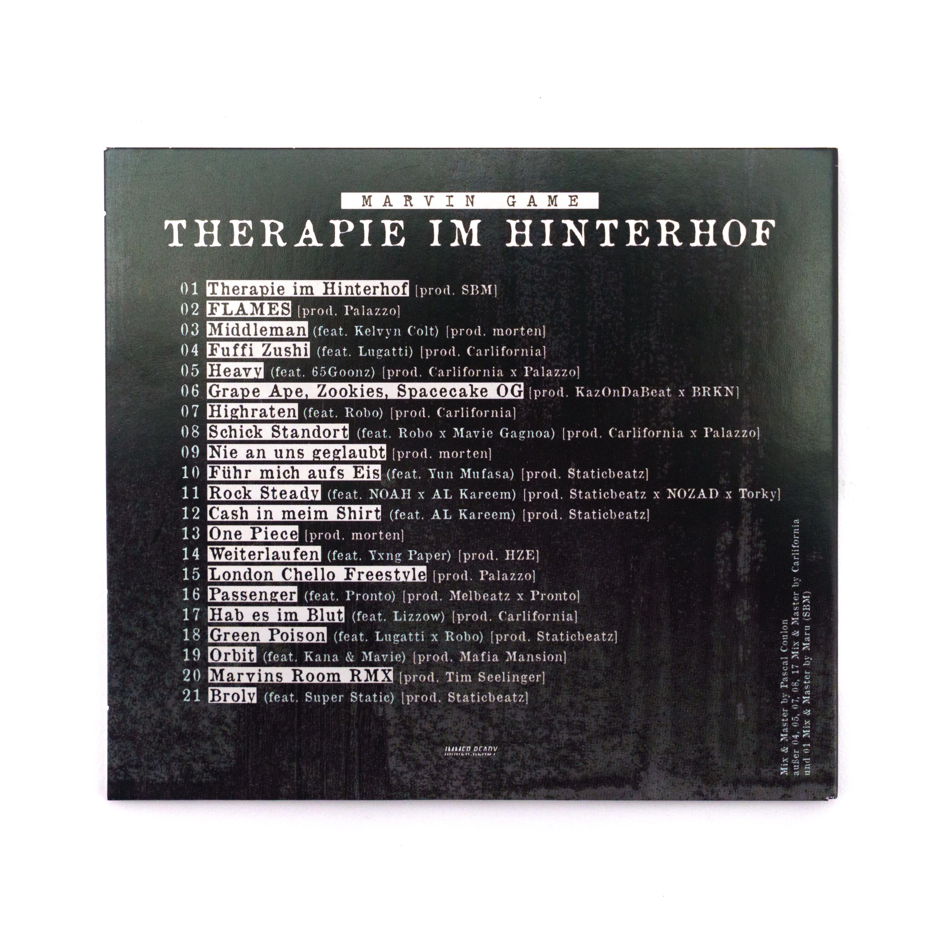 Highdrated ® Pocket KIT + Therapie im Hinterhof CD