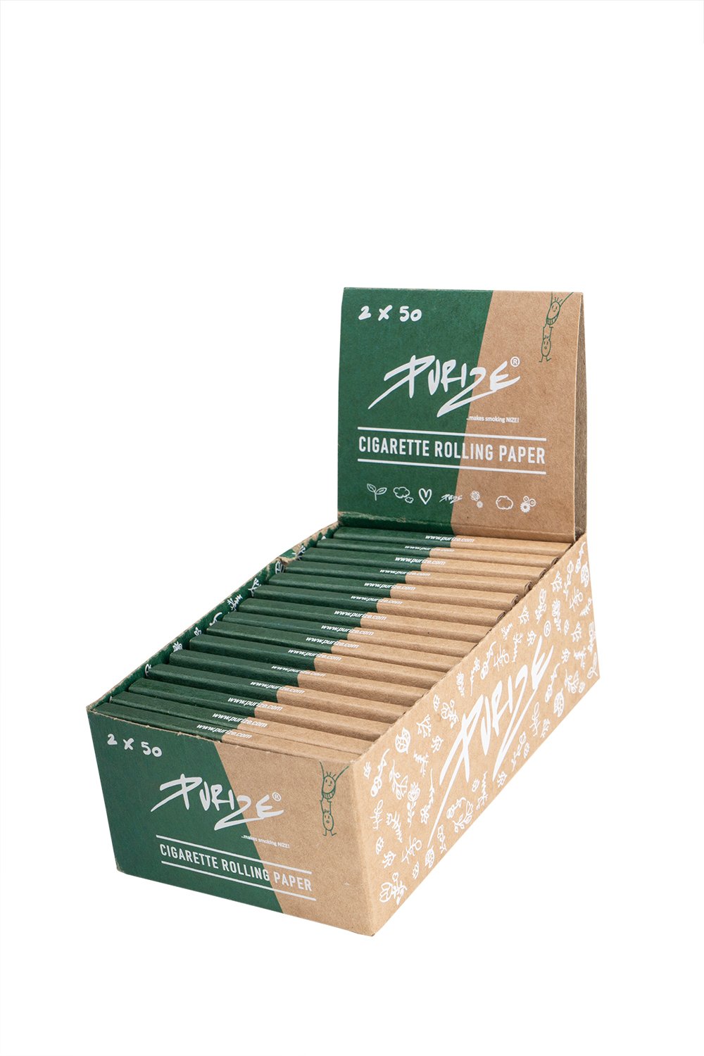 PURIZE® Cigarette Rolling Papers | 20er