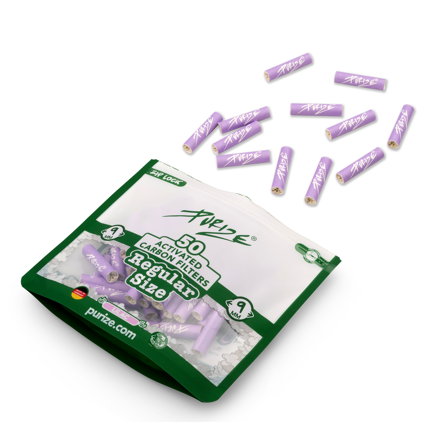 50 PURIZE® Regular Size | Flieder