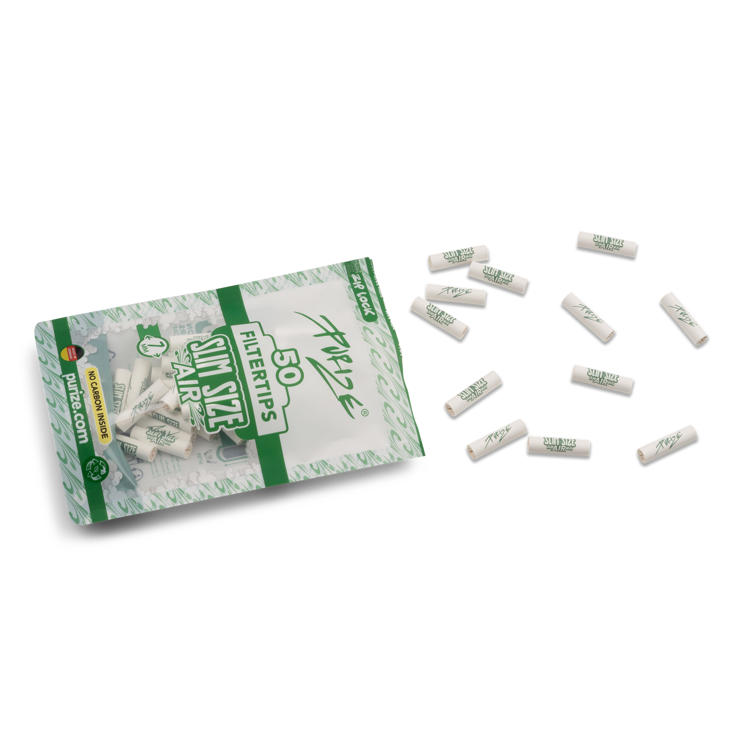 50 PURIZE® Slim Size Air -  OHNE AKTIVKOHLE