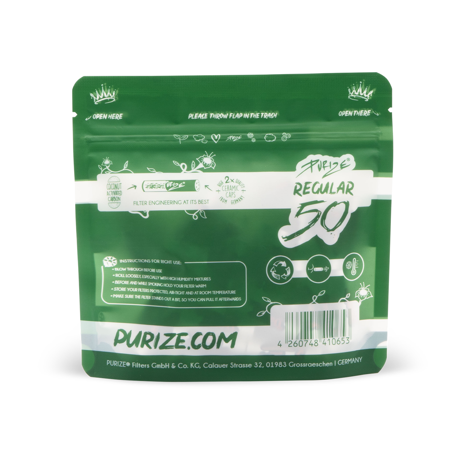 50 PURIZE® Regular Size | NAUAAR | Bundle 50 PURIZE® Regular Size | NAUAAR | Bundle