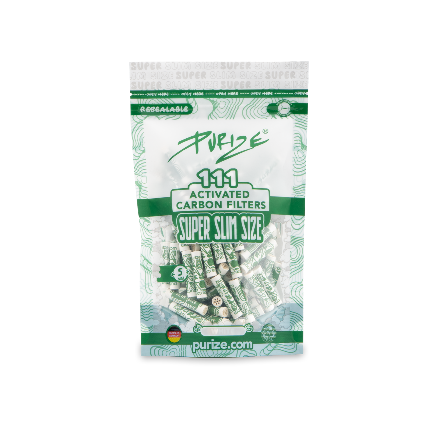 111 PURIZE® SUPER Slim Size | White