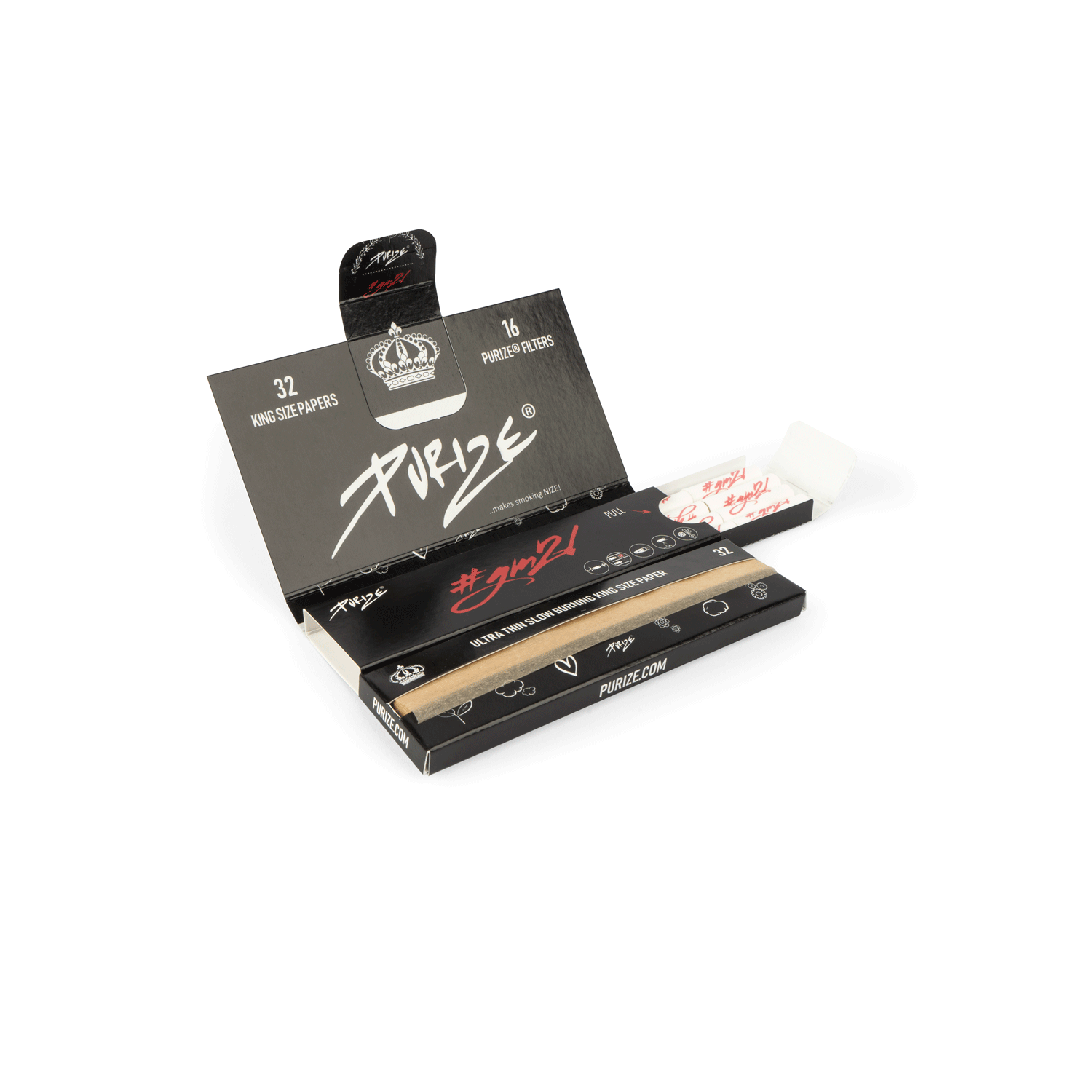 PURIZE® x #GM2L King Size Papes'n'Tips