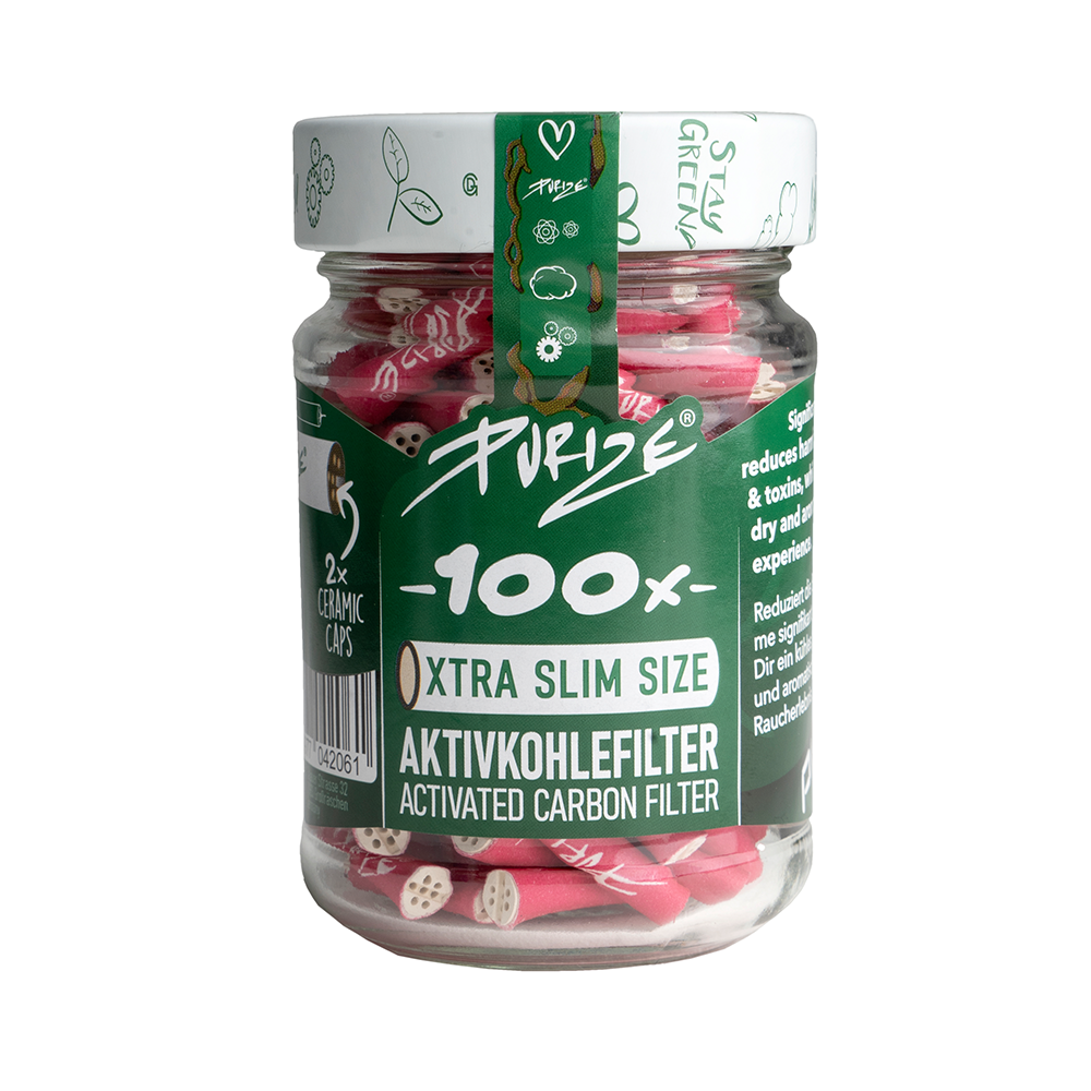 PURIZE® Glas I 100 XTRA Slim Size | Flieder PURIZE® Glas I 100 XTRA Slim Size | Flieder