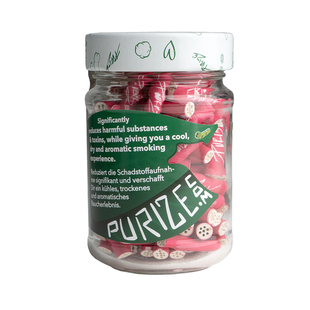 PURIZE® Glas I 100 XTRA Slim Size | Pink